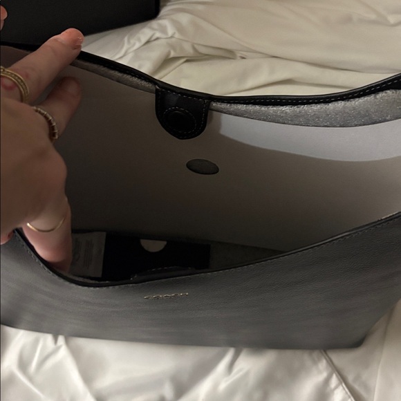 Coach Brooklyn 34 black leather bag - Picture 7 of 8